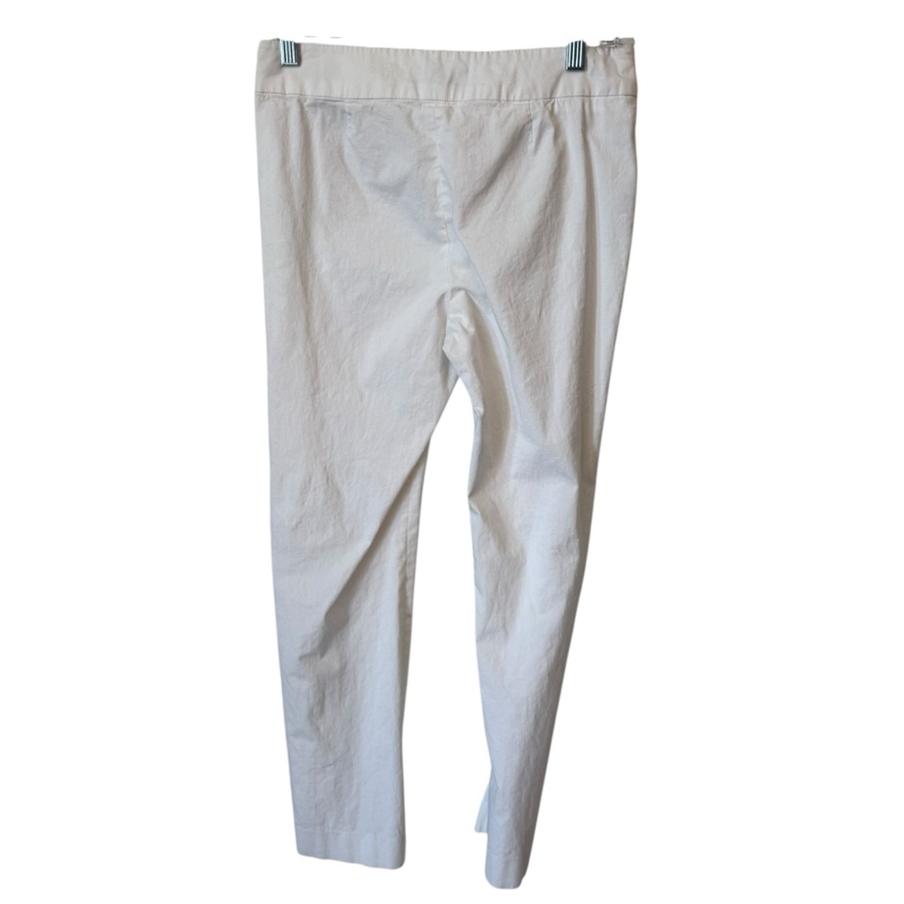Luisa Spagnoli White Crop Tie Pants Size 42 - Picture 5 of 7